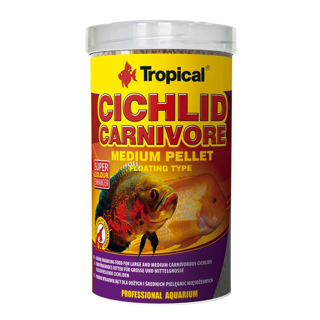 Tropical Cichlid Carnivore Medium Pellet 1000 ml 360 g